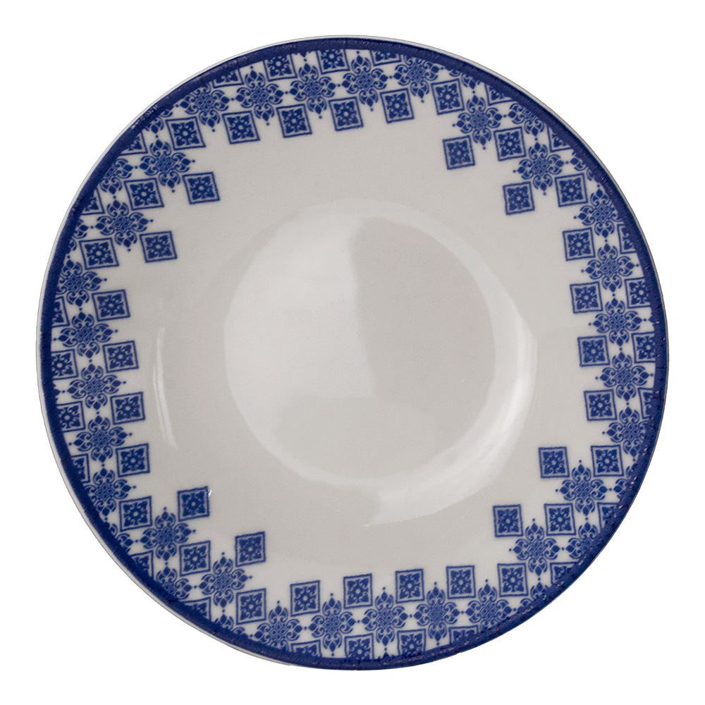 Vajilla cerámica decorada 12 piezas Mosaicos 1VAJ1220PMOS3 Ánfora