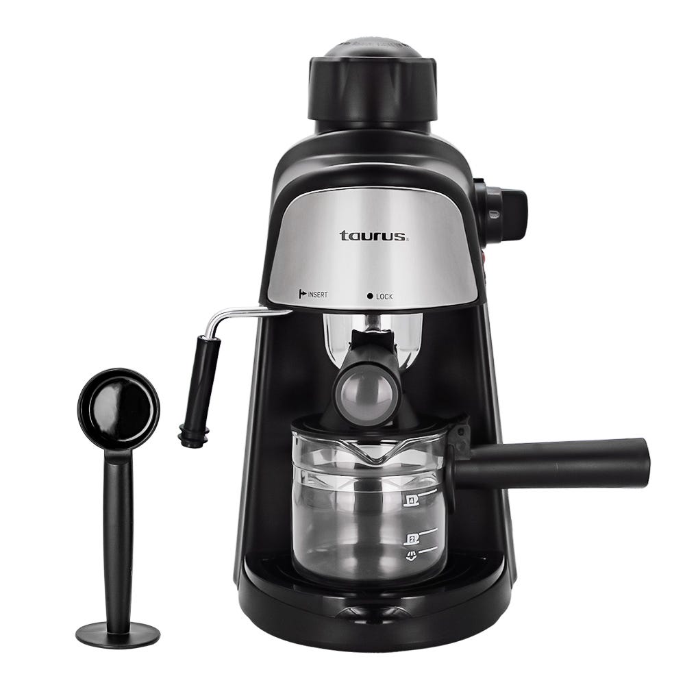 Cafetera capuchinera Viena negra M92010040 Taurus