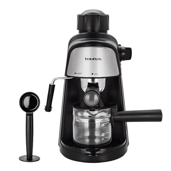 Cafetera capuchinera Viena negra M92010040 Taurus