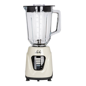 Licuadora Pixie con vaso de vidrio ivory con negro M91209540 Lucky