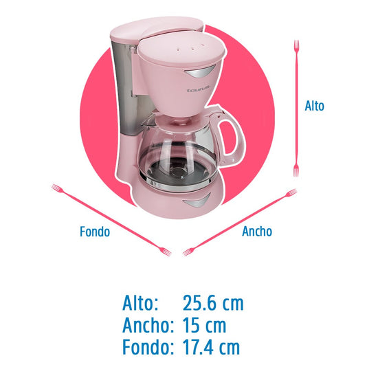 Cafetera C6T Ribbon C6T-RIBBON Taurus – vista 6