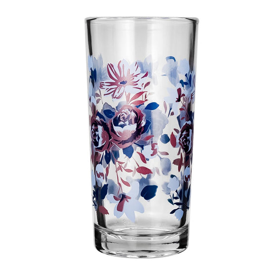 Juego de agua de vidrio 5 piezas flores tita 8639 Crisa – vista 4