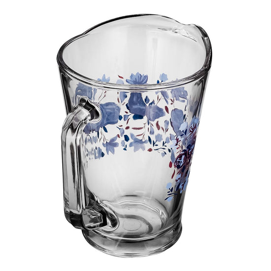 Juego de agua de vidrio 5 piezas flores tita 8639 Crisa – vista 6