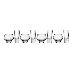 Juego de tequila y mezcal de vidrio 8 piezas E278CR Libbey