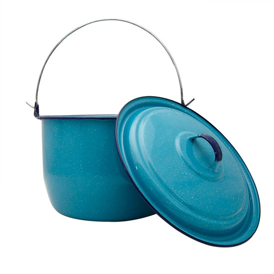 Olla Convexa Cinsa No. 22 azul – vista 3