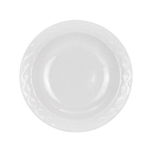Plato sopero de cerámica vinafera blanche 3765 Santa Anita