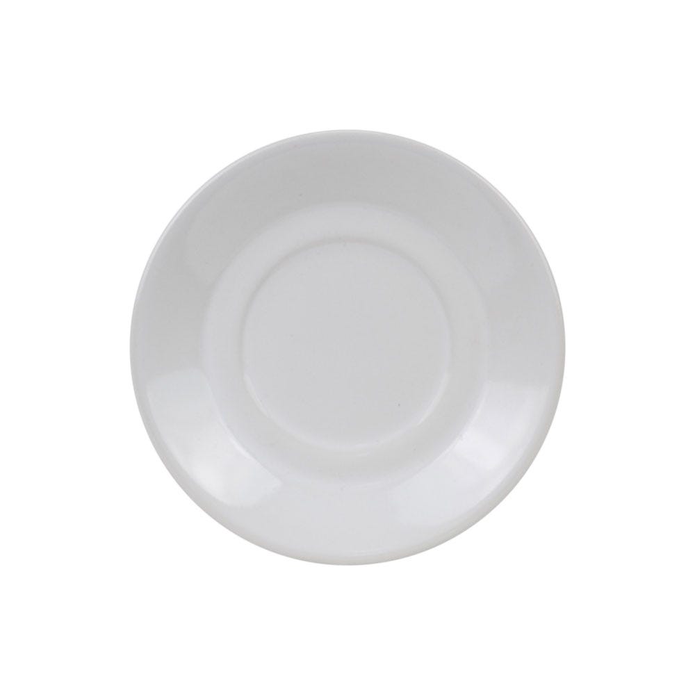 Plato moka blanco glacial 12 cm