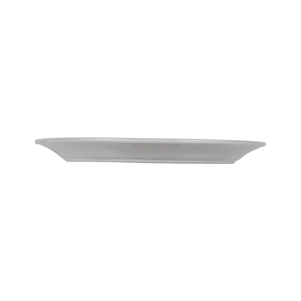 Platón oval llano 27 cm blanco glacial Santa Anita