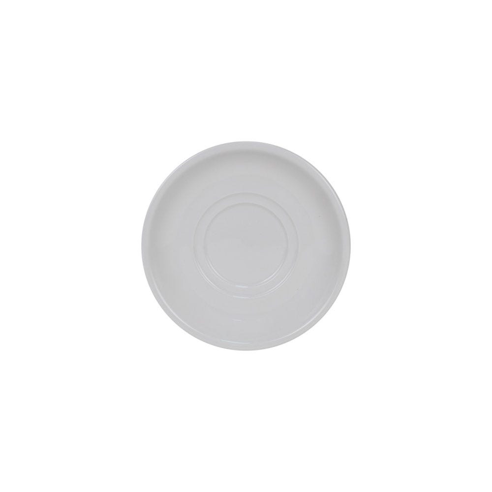 Plato para taza con doble anillo 14 cm Rolled Edge