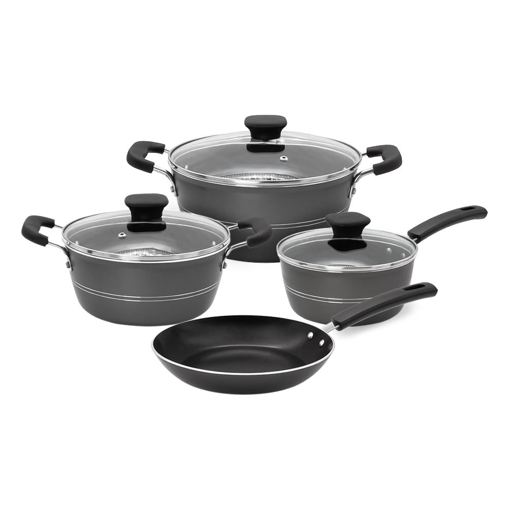 Batería de cocina de aluminio 4 piezas Sicilia 20499616 Tramontina