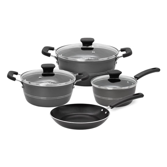 Batería de cocina de aluminio 4 piezas Sicilia 20499616 Tramontina
