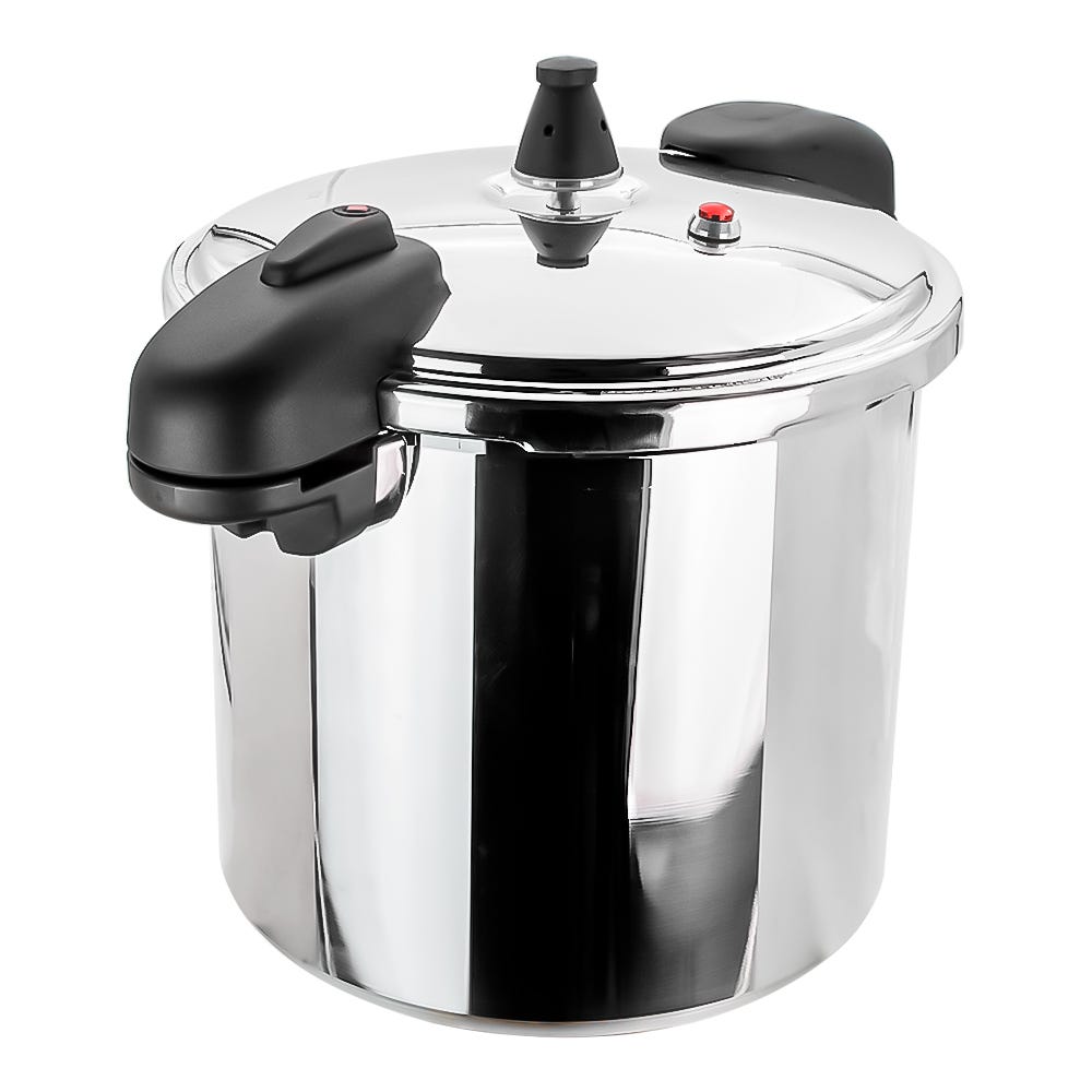 Olla de presión de aluminio pulido 10 L Valencia 20564024 Tramontina