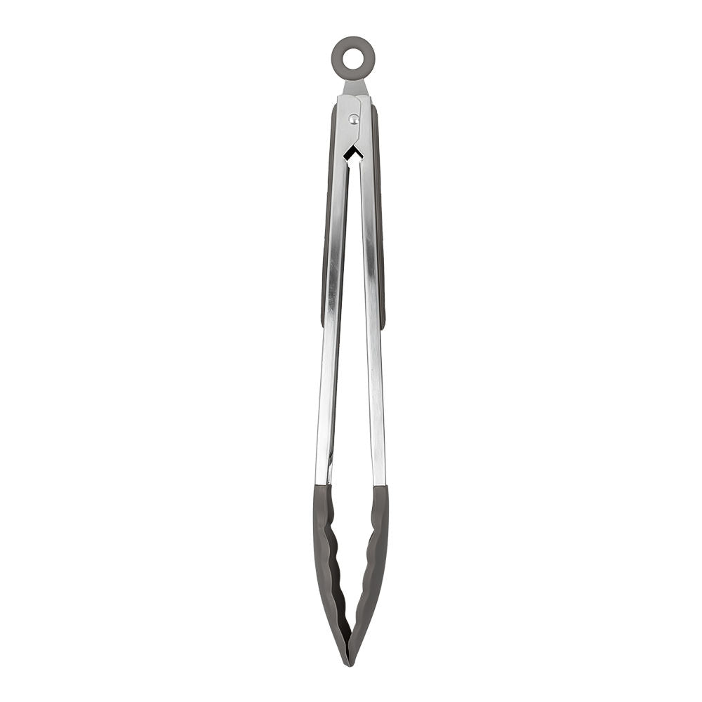 Pinza multiusos de acero inoxidable con silicón gris 33.4 cm Softta 25857161 Tramontina