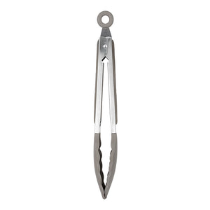 Pinza multiusos de acero inoxidable con silicón gris 27 cm Softta 25857160 Tramontina