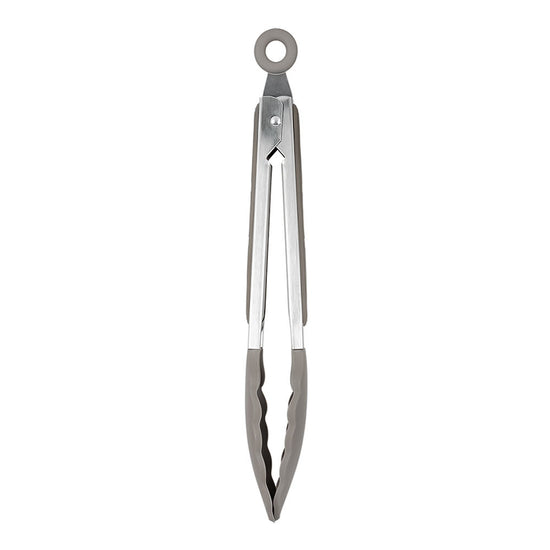 Pinza multiusos de acero inoxidable con silicón gris 27 cm Softta 25857160 Tramontina