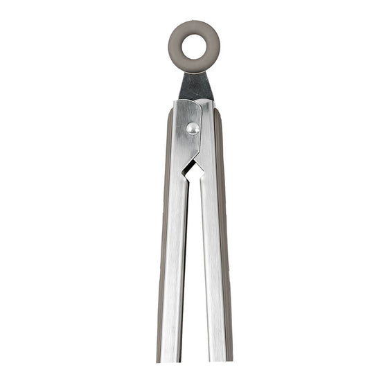 Pinza multiusos de acero inoxidable con silicón gris 27 cm Softta 25857160 Tramontina – vista 2