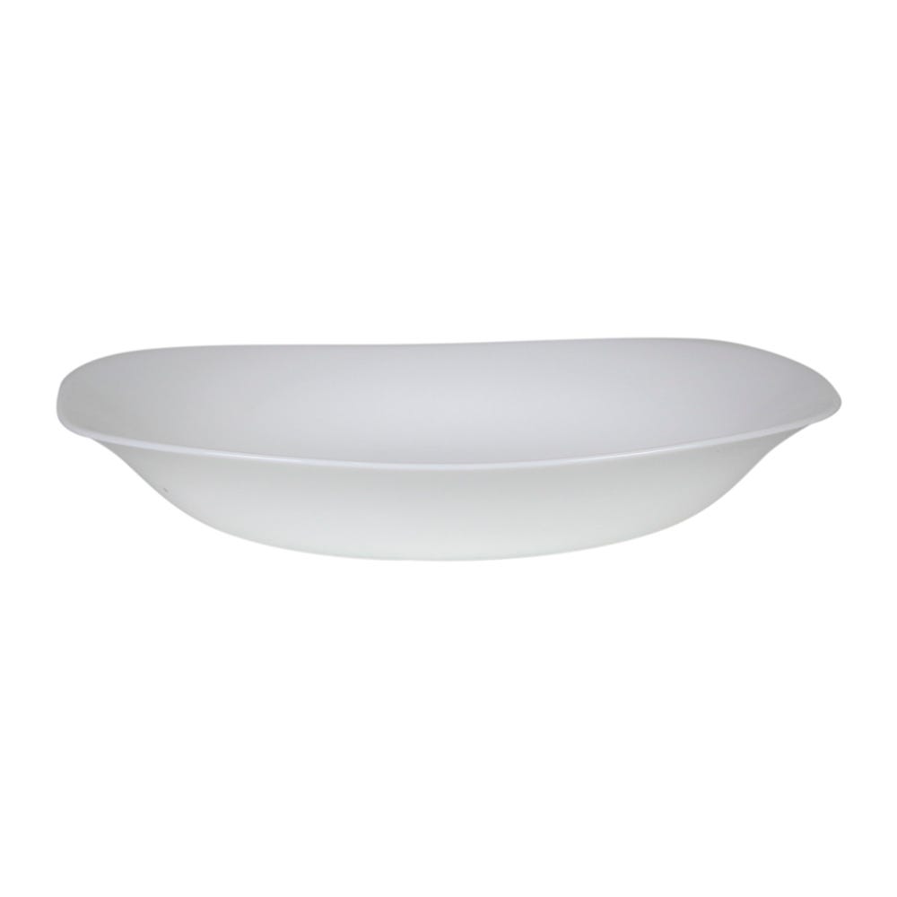 Plato hondo de vidrio templado 23 x 23 cm parma 1522-1084 Bormioli