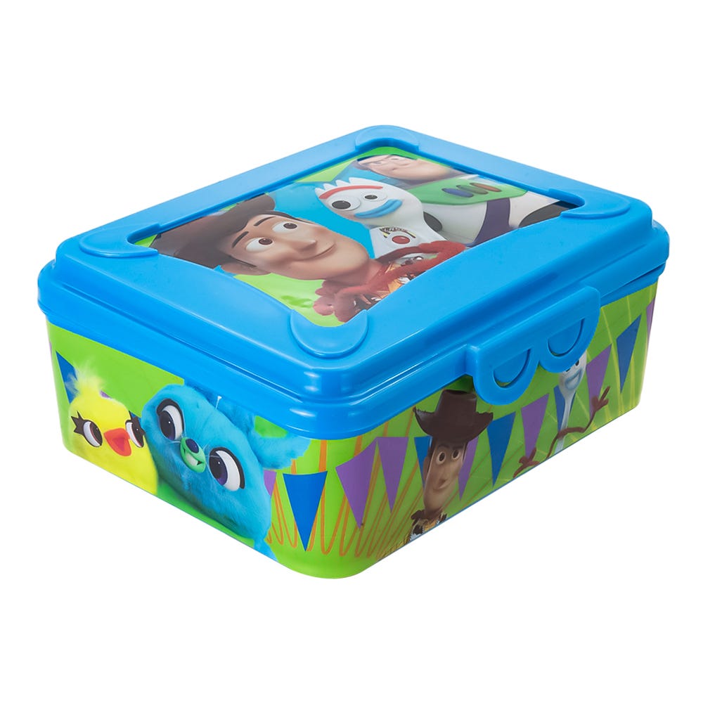 Caja de plástico rectangular 600 ml Toy Story 1685-531 Regalos Siglo XXI