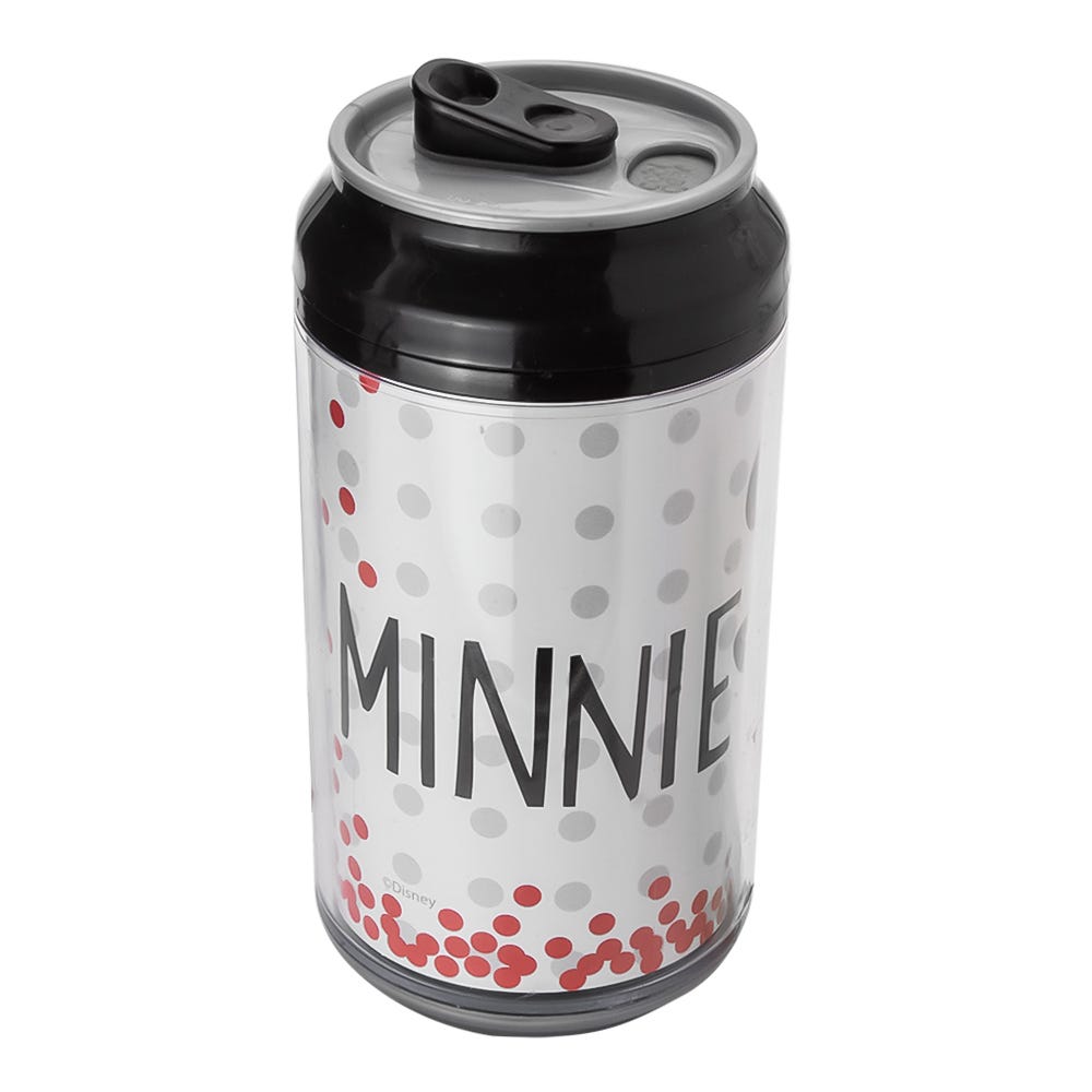 Termo de plástico doble pared forma de lata 350 ml Minnie 1659-167 Cool Gear