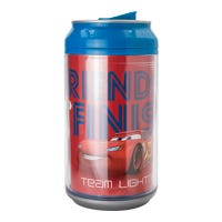 Termo de plástico en forma de lata 350 ml Cars 1659-178W Cool Gear