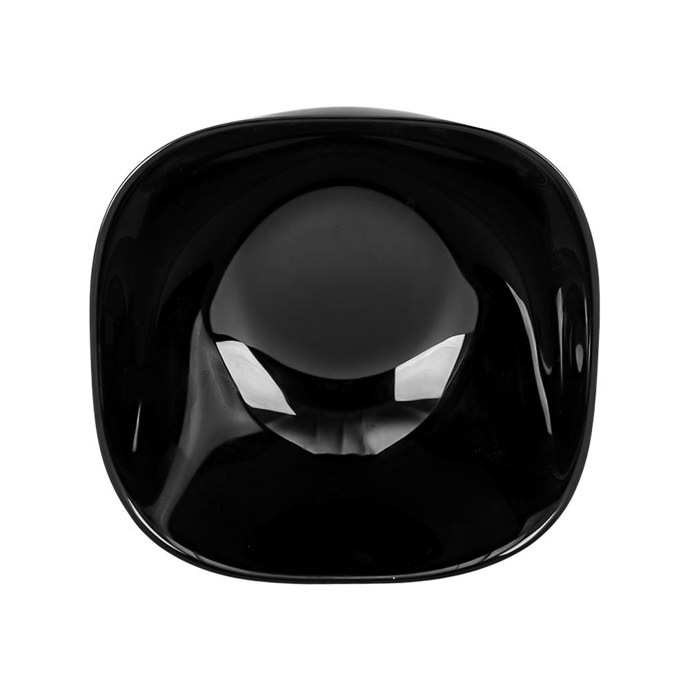 Tazón multiusos cuadrado de vidrio 390 ml negro Carine Noir 307-6171 Luminarc