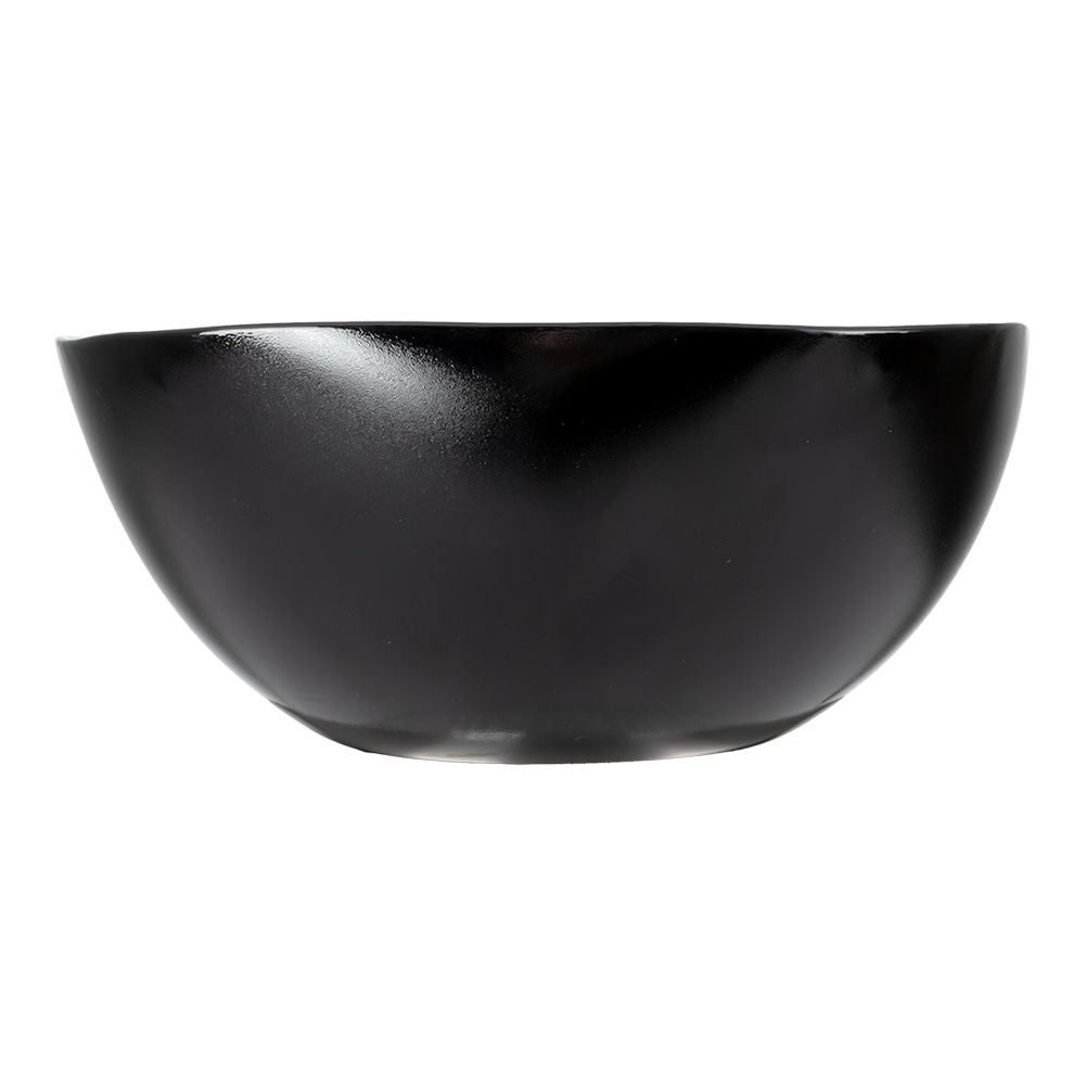 Tazón multiusos cuadrado de vidrio 390 ml negro Carine Noir 307-6171 Luminarc
