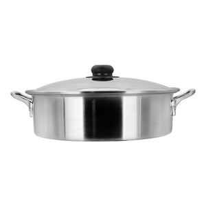 Budinera de aluminio con tapa de vidrio 3.500 litros 6764-1 Lamex