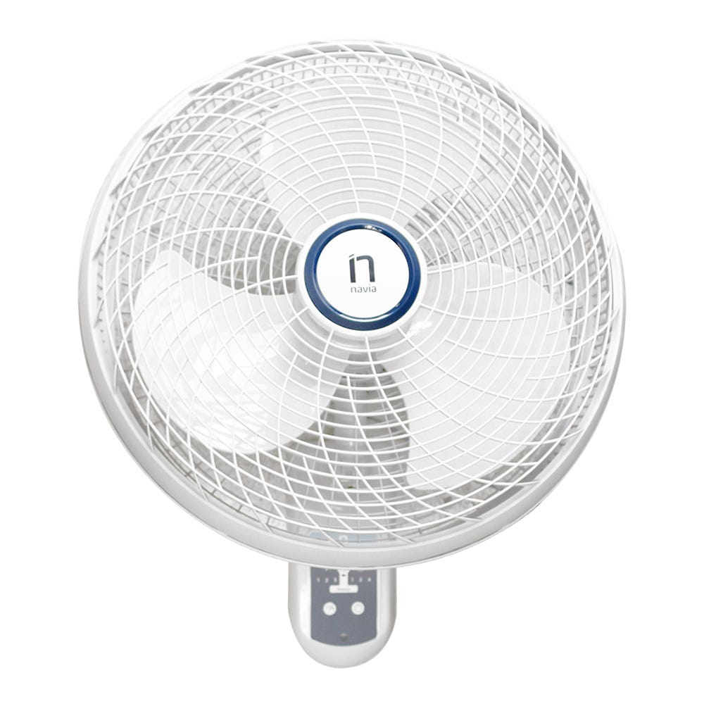 Ventilador de pared 18" gris claro Navia