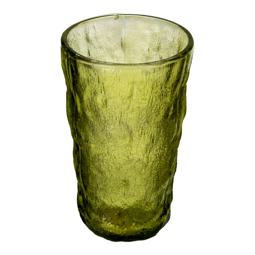 Pack Reflejos de cristal: Juego de 6 vasos con relieve 340 ml Home Sweet Home