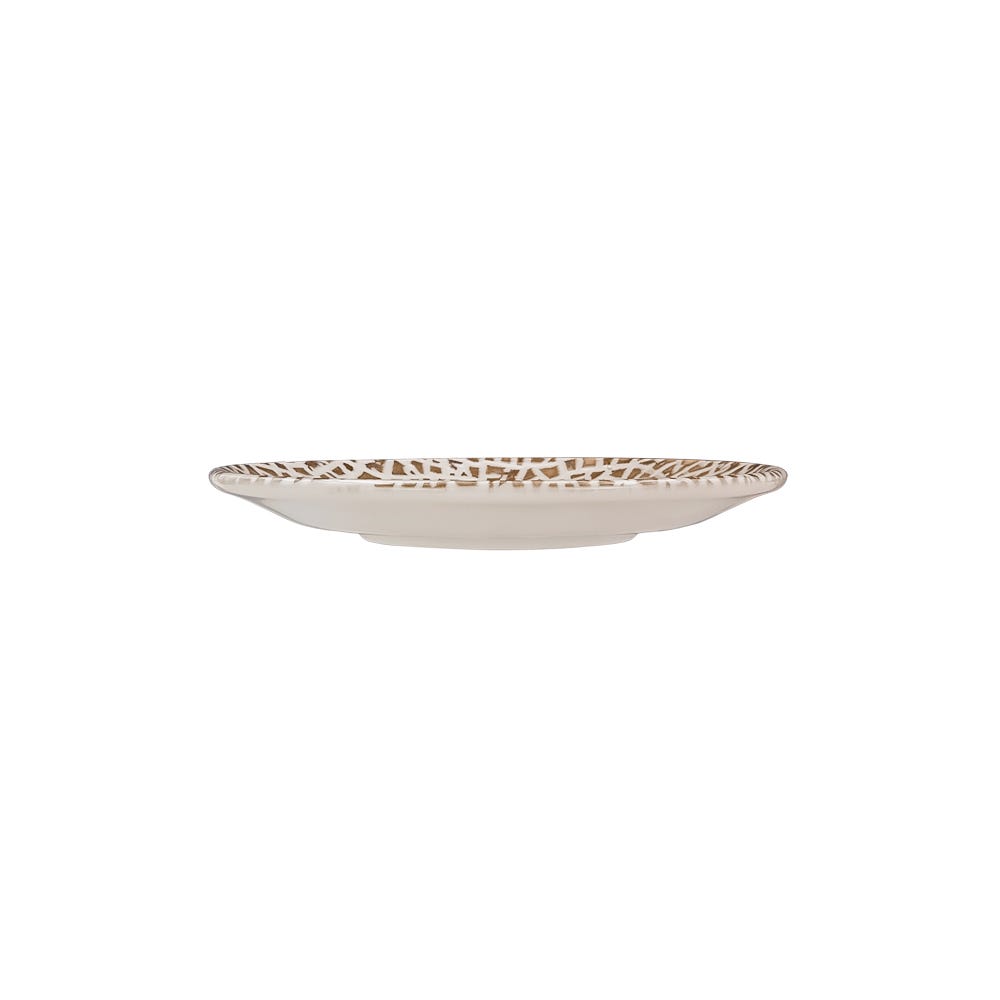 Plato para taza de porcelana de 16 cm Lapya Wood 91051 Bonna