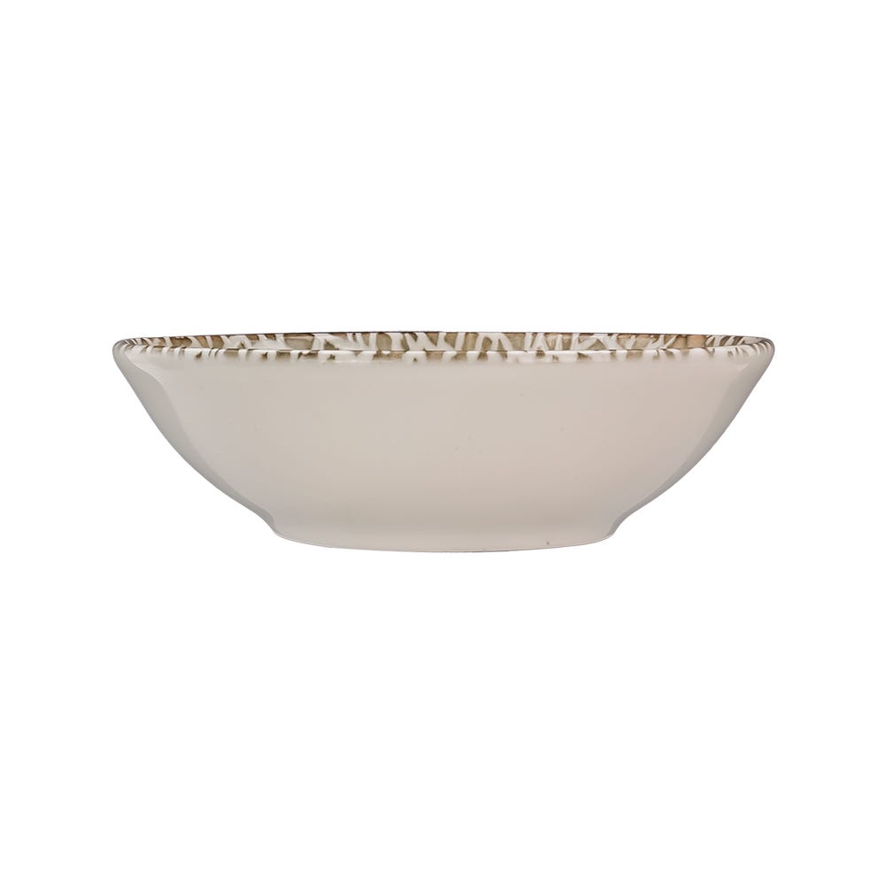 Tazón de porcelana de 18 cm 450 ml Lapya Wood 91050 Bonna
