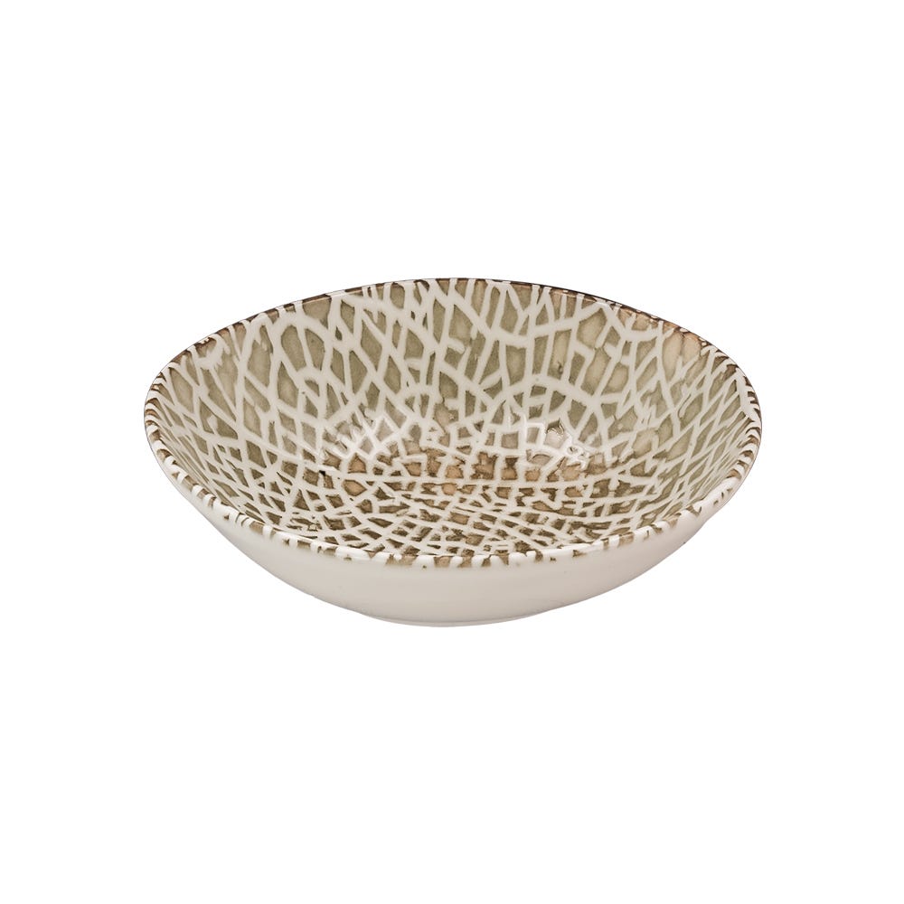 Tazón de porcelana de 18 cm 450 ml Lapya Wood 91050 Bonna