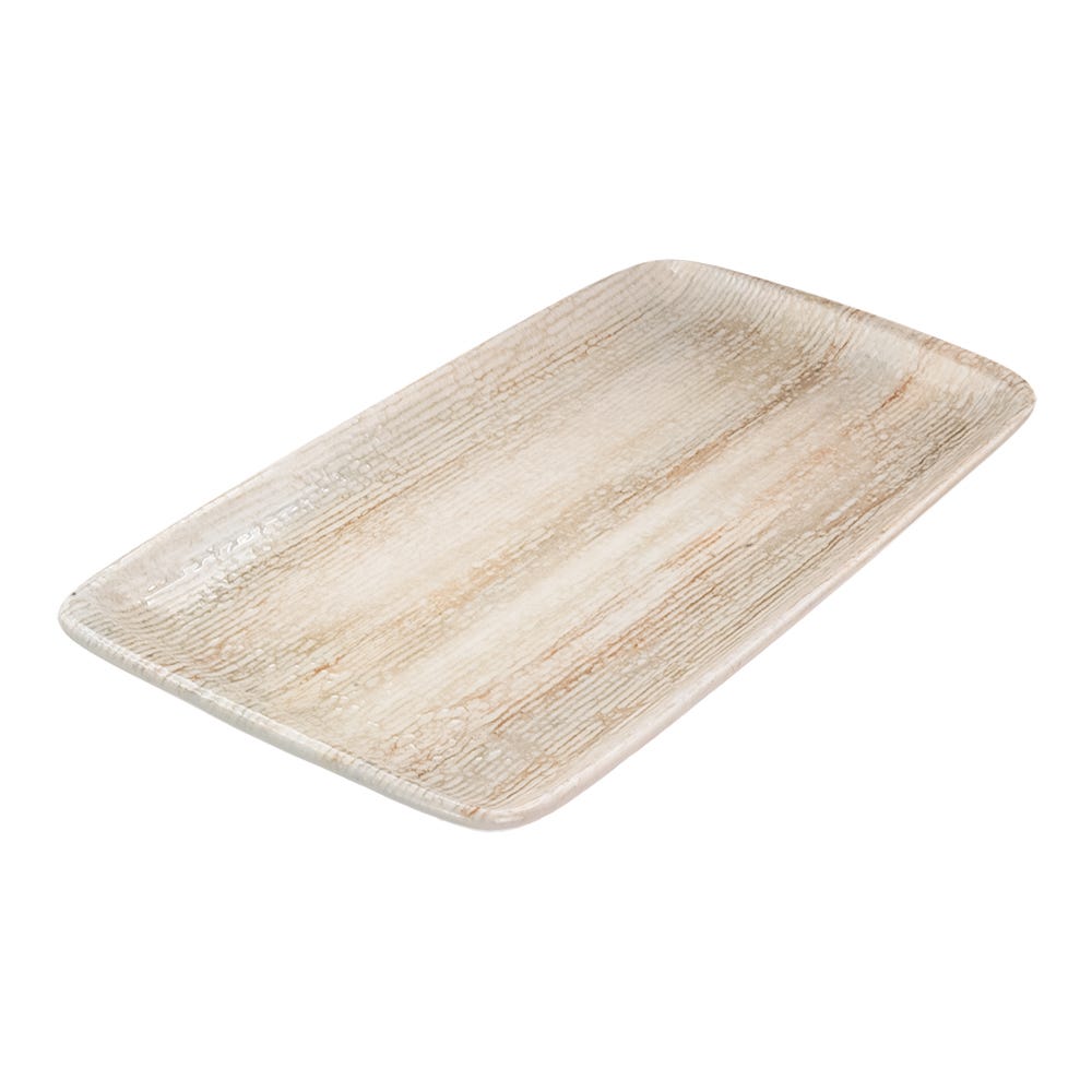 Plato de porcelana rectangular 34 x 16 cm Patera Moove 90969 Bonna