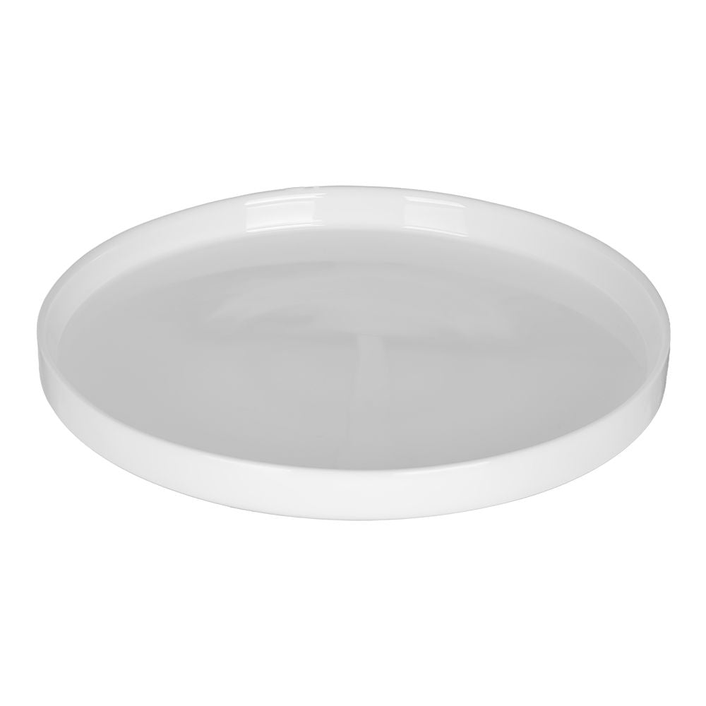 Plato de vidrio para pizza 26.7 cm Opal blanco 97999 Ánfora – vista 3