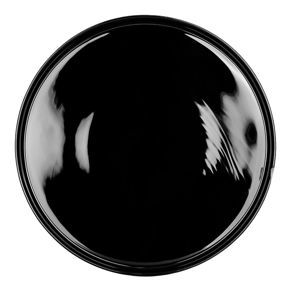 Plato de vidrio para pizza 20.6 cm Opal negro 99097 Ánfora