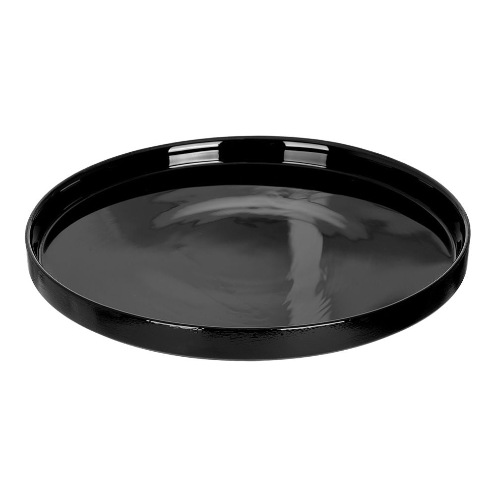 Plato de vidrio para pizza 20.6 cm Opal negro 99097 Ánfora – vista 3