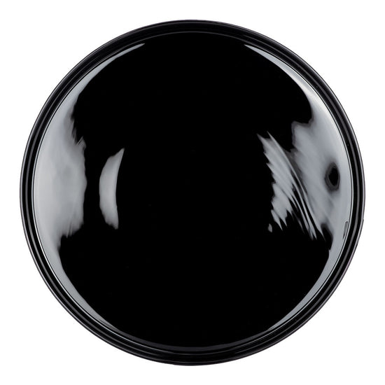 Plato de vidrio para pizza 26.7 cm Opal negro 99098 Ánfora