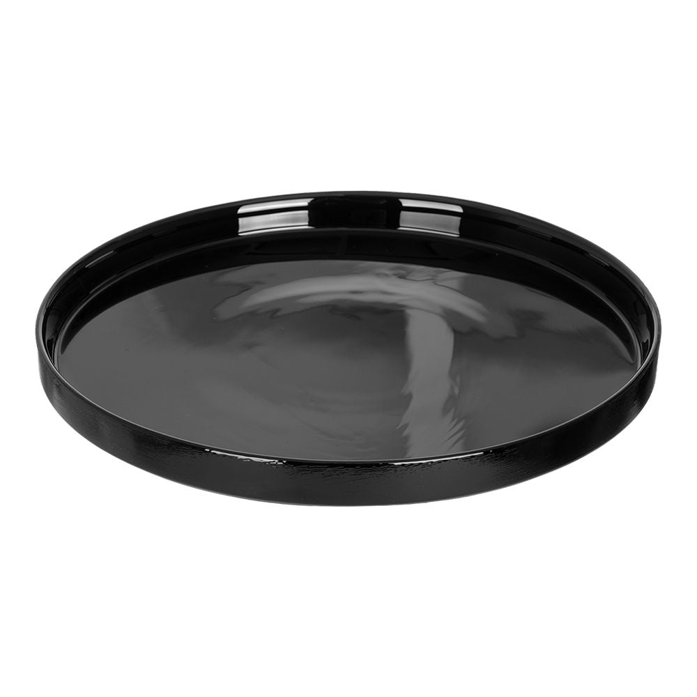 Plato de vidrio para pizza 26.7 cm Opal negro 99098 Ánfora – vista 3