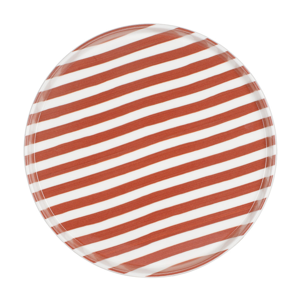 Vajilla de porcelana 16 piezas Caramelo rojo 10112 Ánfora