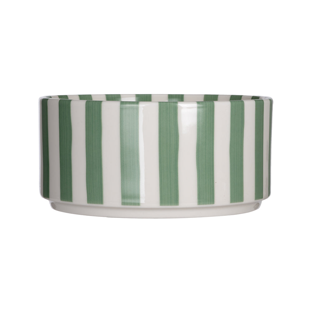 Vajilla de porcelana 16 piezas Caramelo verde 1011 Ánfora