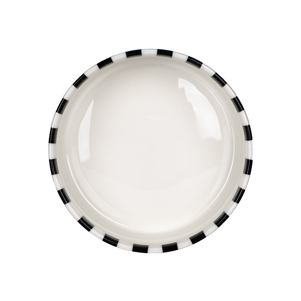 Vajilla de porcelana 16 piezas Caramelo negro 1011 Ánfora