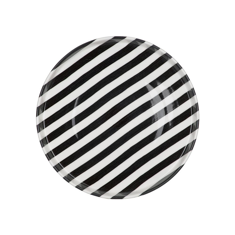 Vajilla de porcelana 16 piezas Caramelo negro 1011 Ánfora