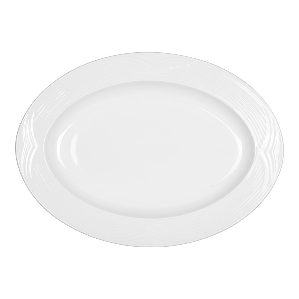 Platón oval de porcelana 35.5 cm Venus IPTN3492KUVE3 Kutahya