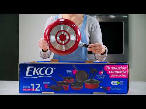 Sartén 26 cm Classic rojo Ekco
